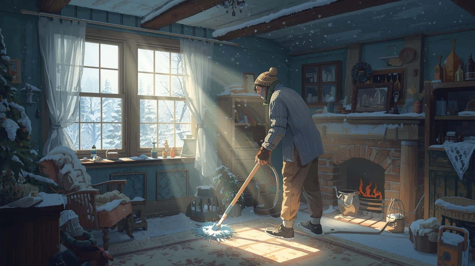 ניקיון חורף וחנוכה