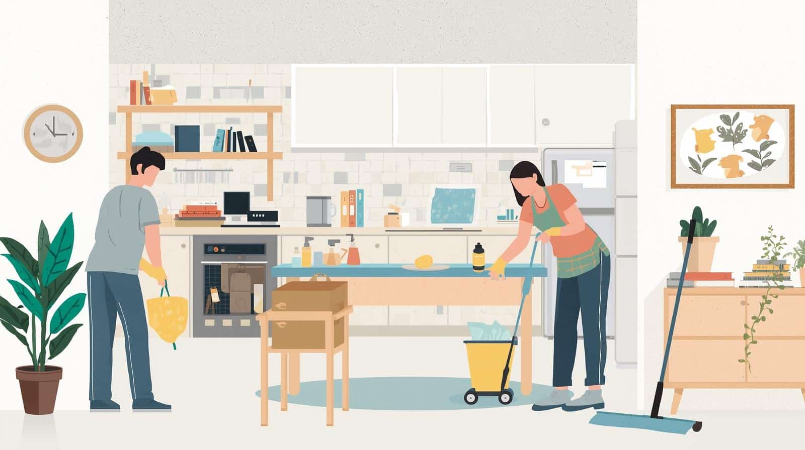 ניקיון מהיר - ניקיון לפני אכלוס